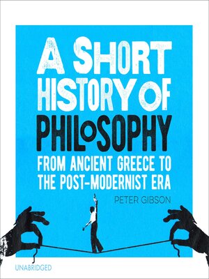 cover image of A Short History of Philosophy